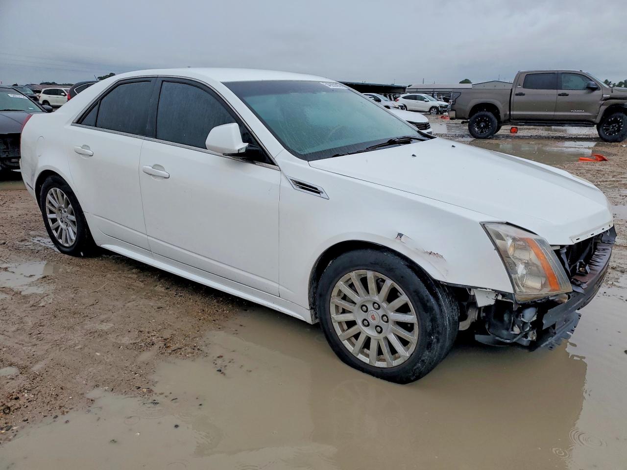 2010 Cadillac Cts Luxury Collection White vin: 1G6DE5EG0A0149731