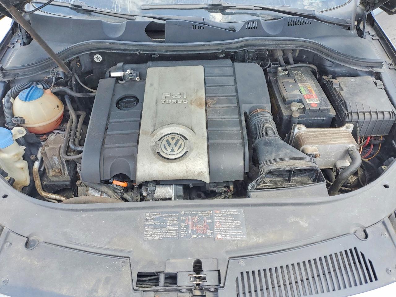 2006 Volkswagen Passat 2.0t Black vin: WVWAK73C46P155423