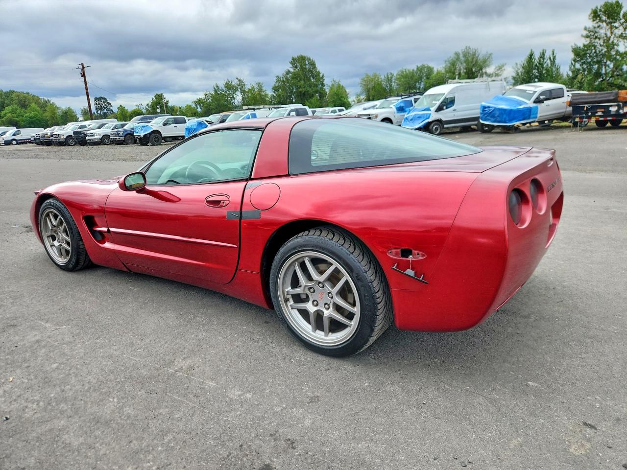 2001 Chevrolet Corvette Красный vin: 1G1YY22GX15118782