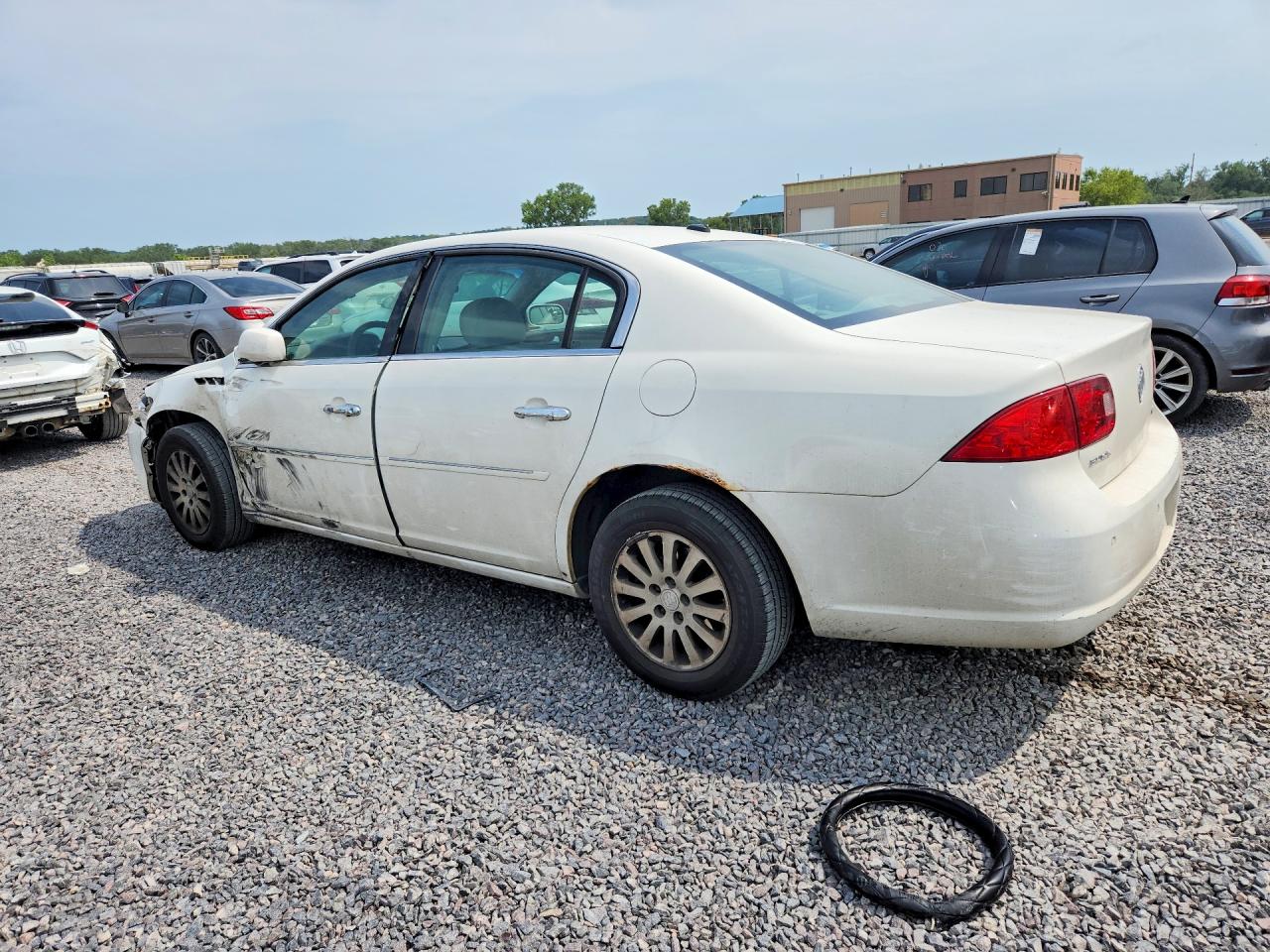 2006 Buick Lucerne Cx Белый vin: 1G4HP57216U162395