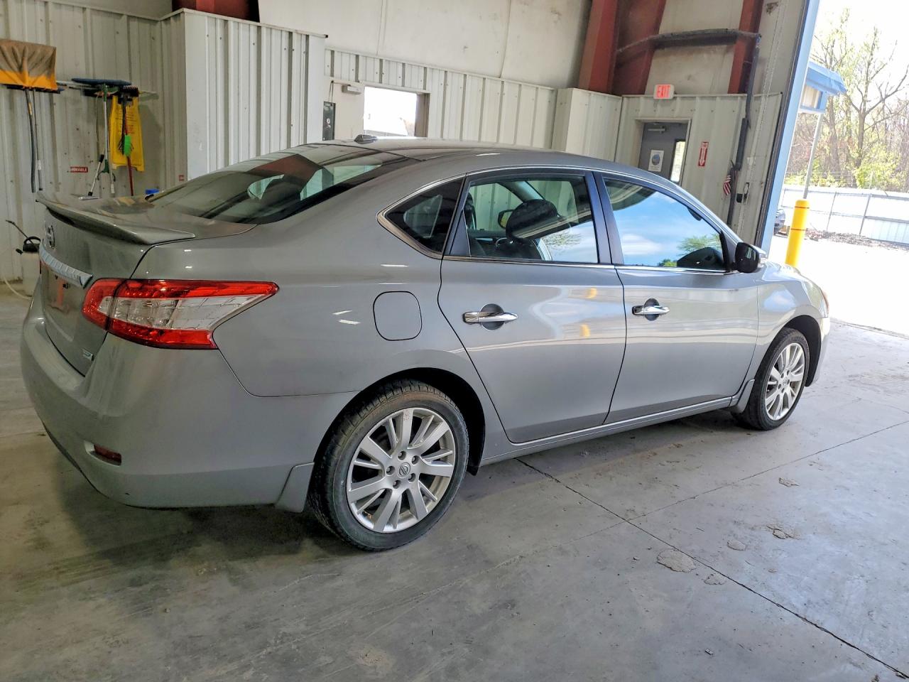 2014 Nissan Sentra Sl Silver vin: 3N1AB7AP0EY289660