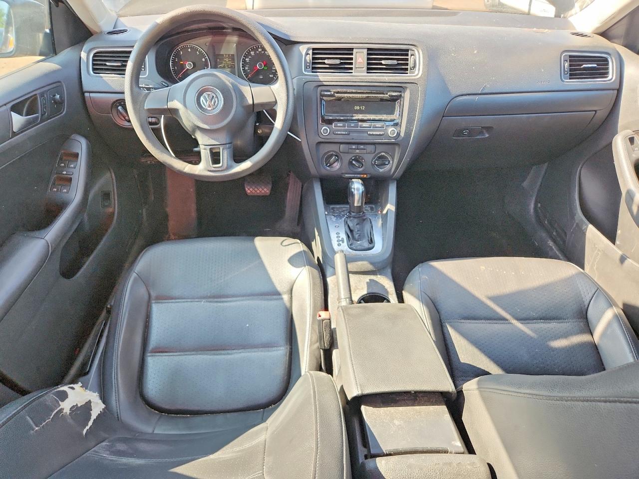 2014 Volkswagen Jetta Se Black vin: 3VWD17AJ6EM259074