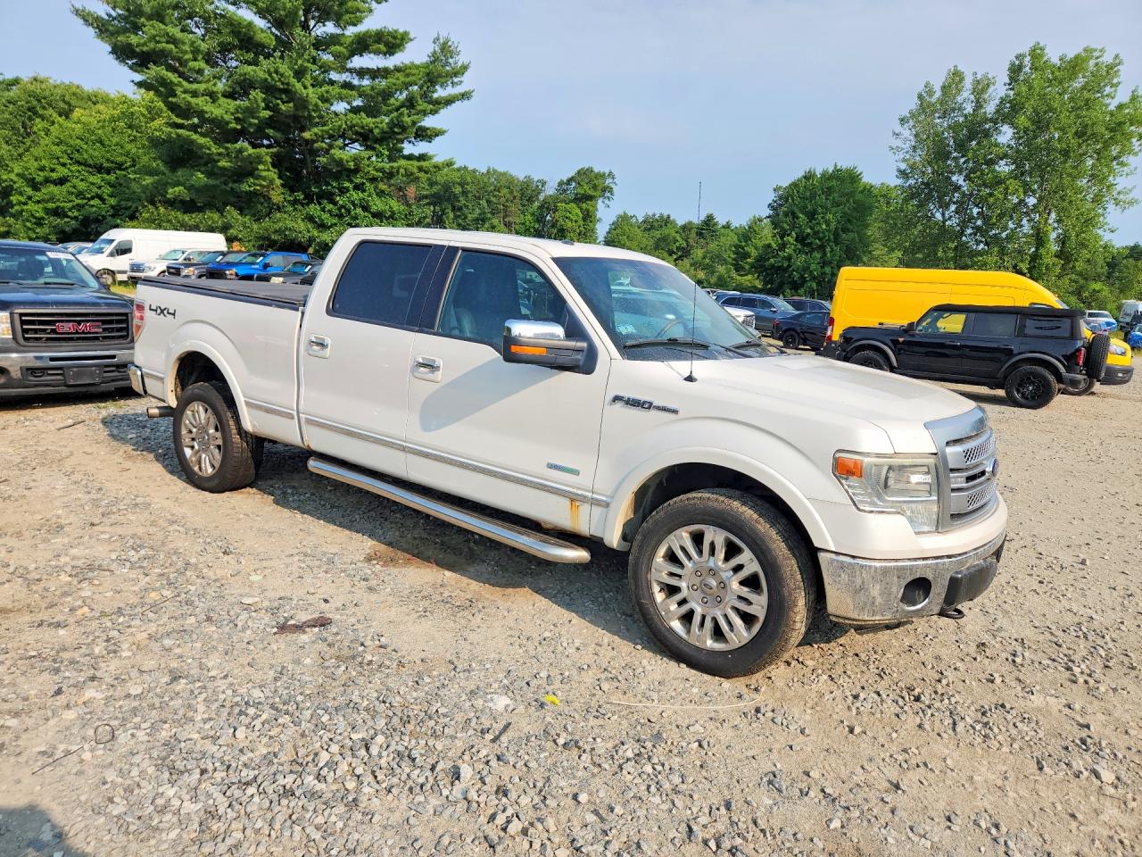 2014 Ford F150 Supercrew White vin: 1FTFW1ET9EFA34962