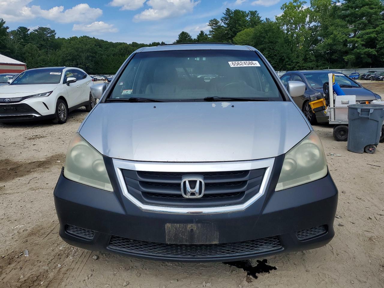 2010 Honda Odyssey Exl Silver vin: 5FNRL3H75AB019776