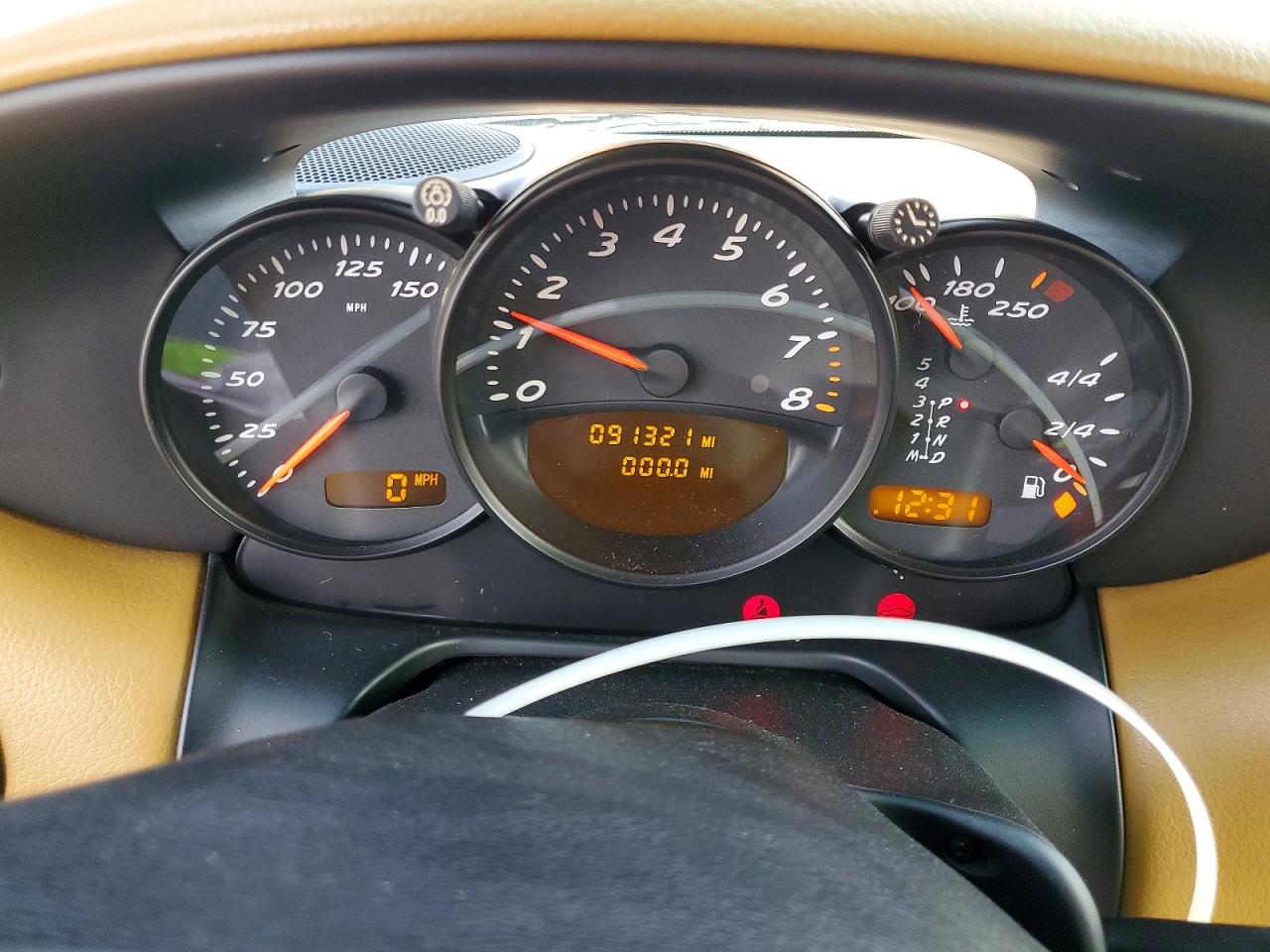 2001 Porsche Boxster Blue vin: WP0CA29831S620183