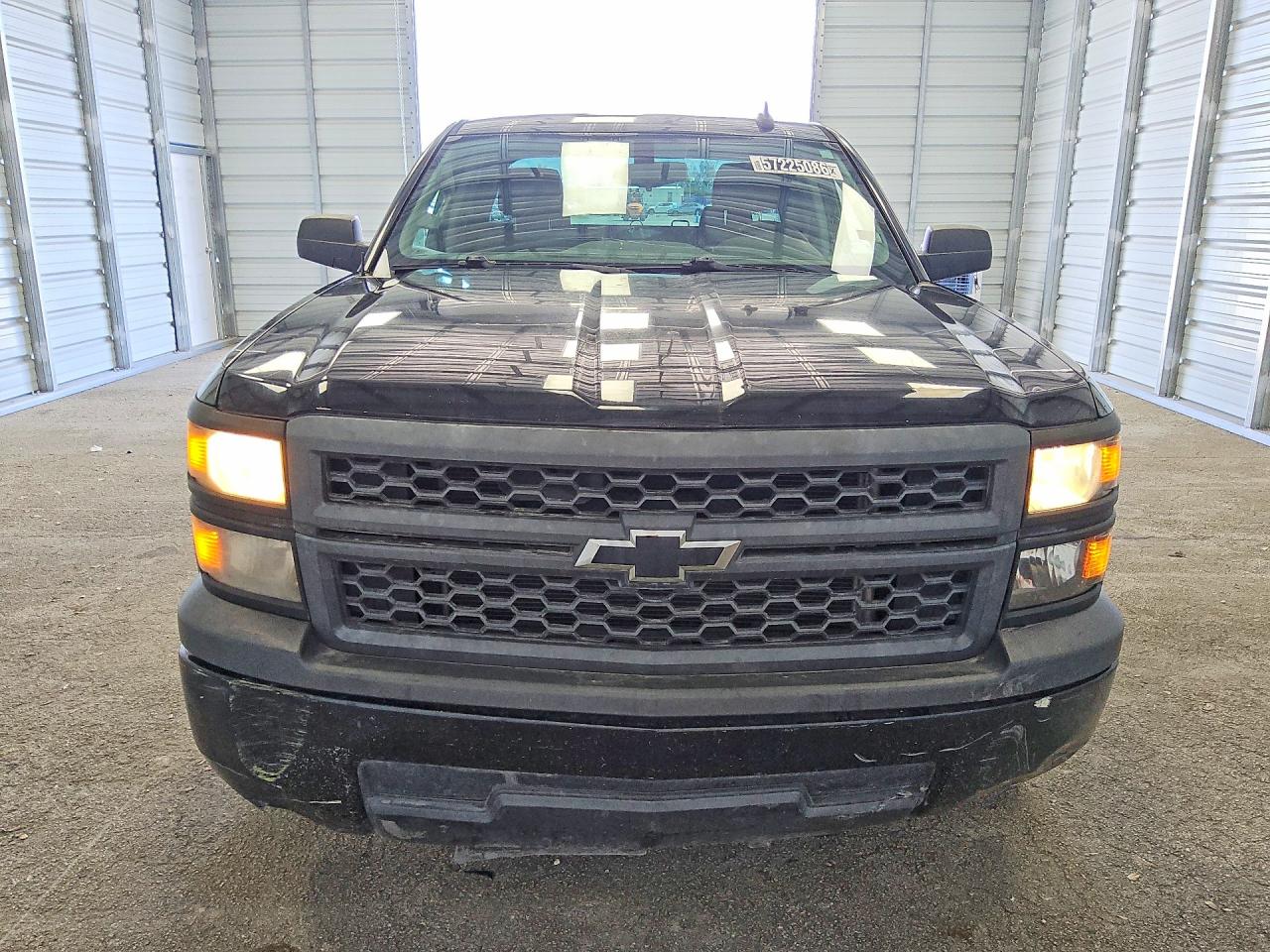 2015 Chevrolet Silverado C1500 Black vin: 1GCRCPEH2FZ373096
