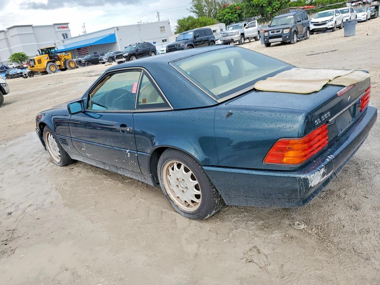 1995 Mercedes-benz Sl 500 Green vin: WDBFA67E9SF107252