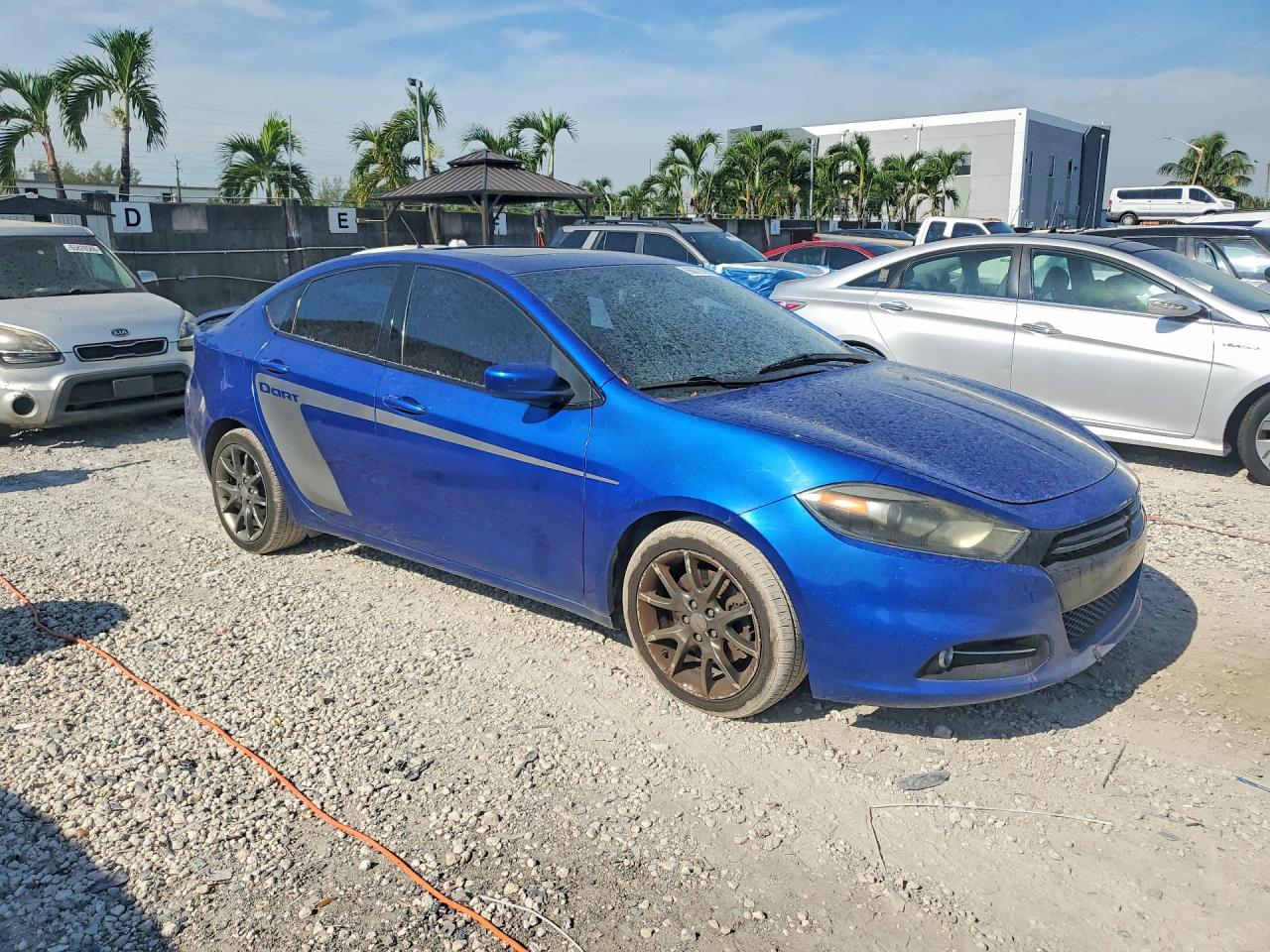 2014 Dodge Dart Sxt Blue vin: 1C3CDFBB8ED673125