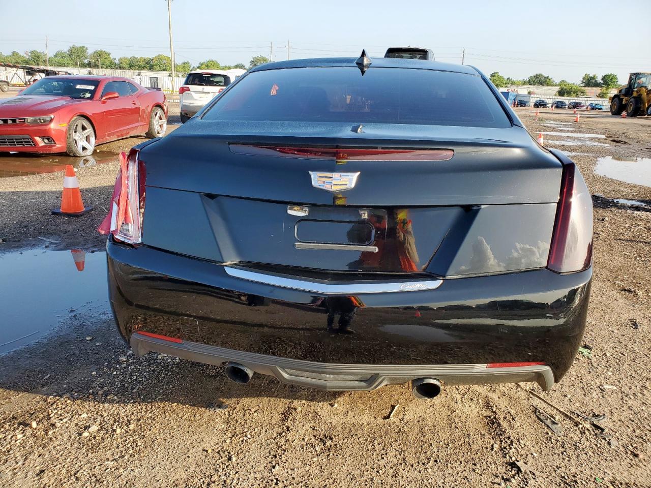 2015 Cadillac Ats Черный vin: 1G6AA1RX9F0114355