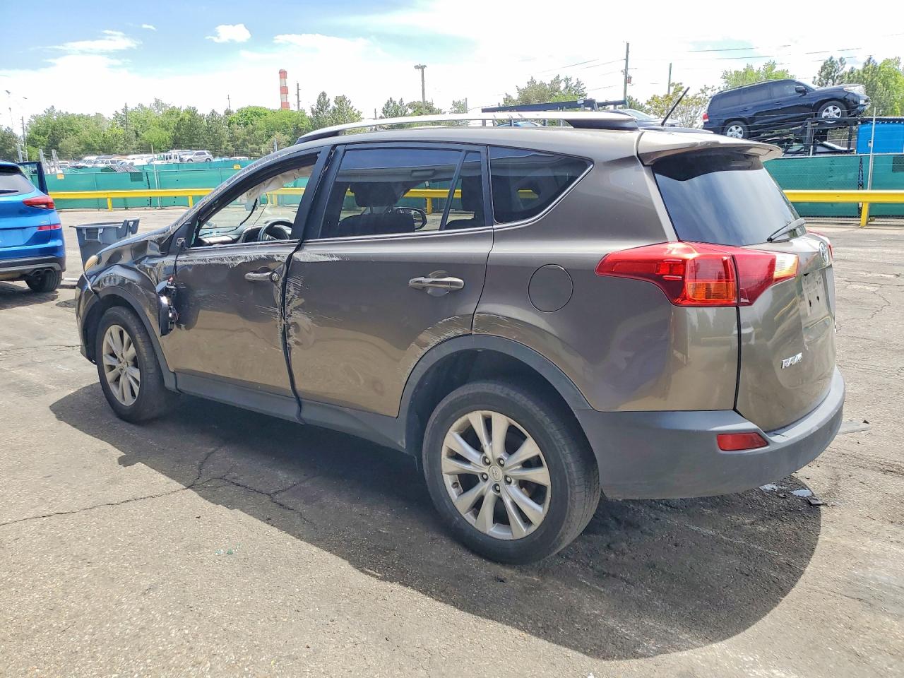 2013 Toyota Rav4 Limited Brown vin: 2T3DFREV4DW001209