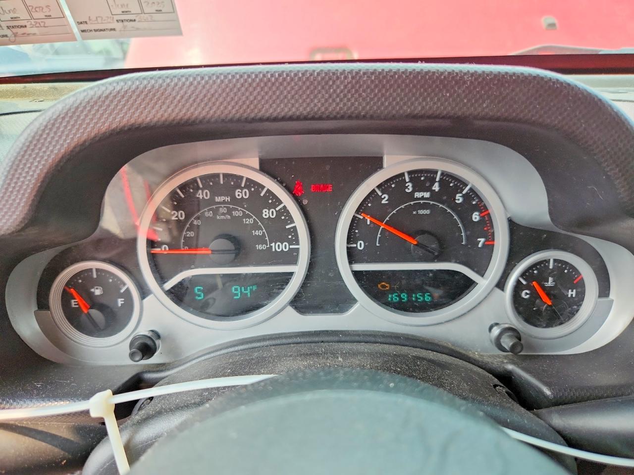 2010 Jeep Wrangler Unlimited Sport Red vin: 1J4BA3H16AL217440