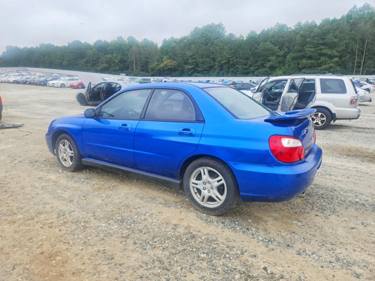 2004 Subaru Impreza Wrx Blue vin: JF1GD29604H517656