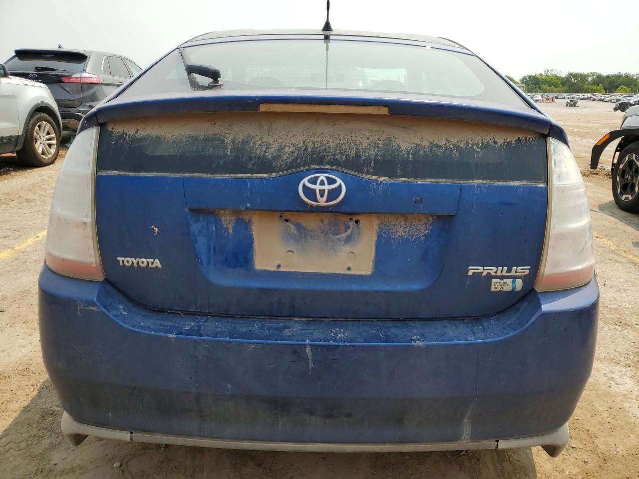 2008 Toyota Prius Base Blue vin: JTDKB20U887781807