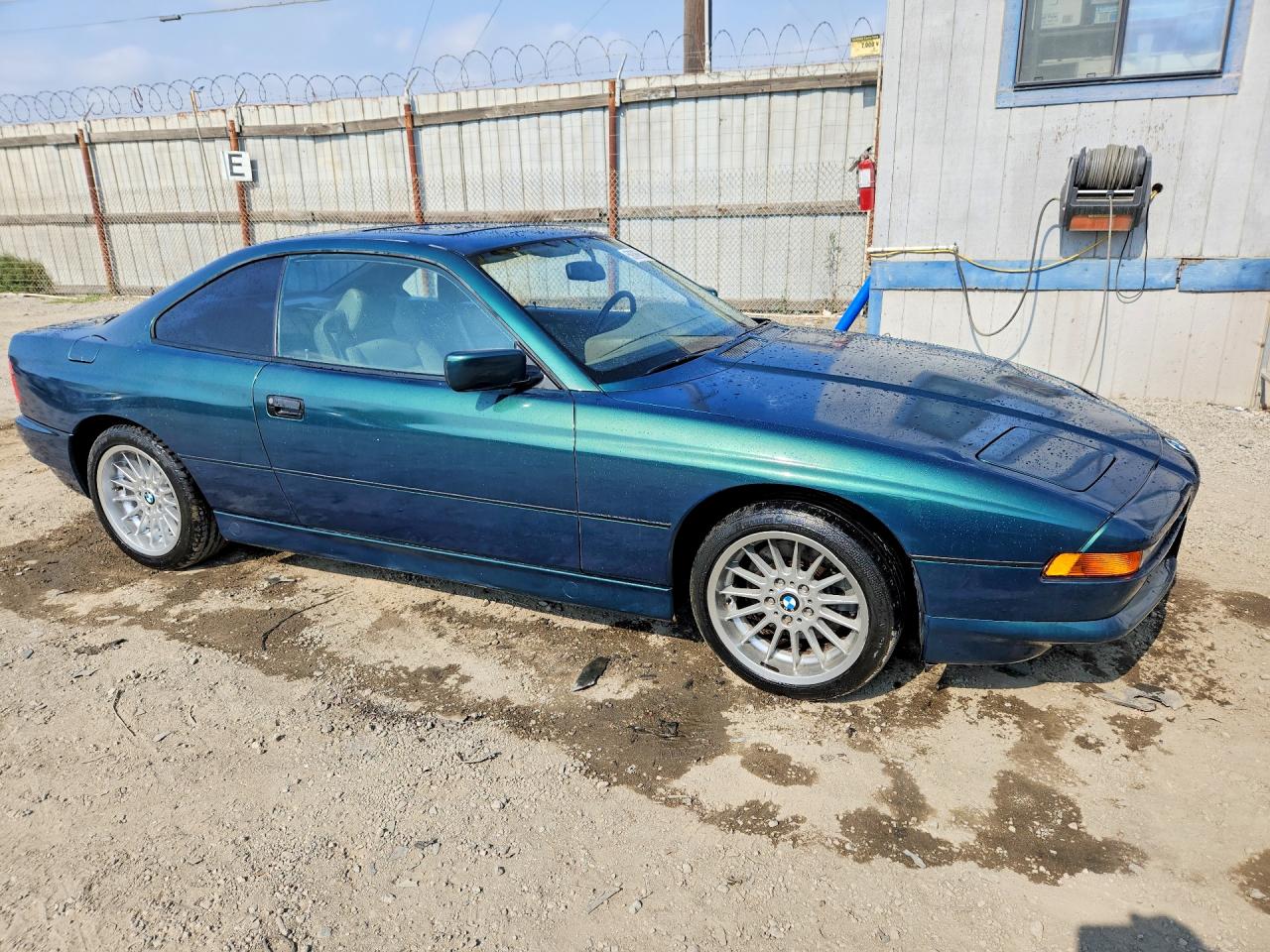 1992 Bmw 850 I Automatic Зеленый vin: WBAEG2318NCB74213