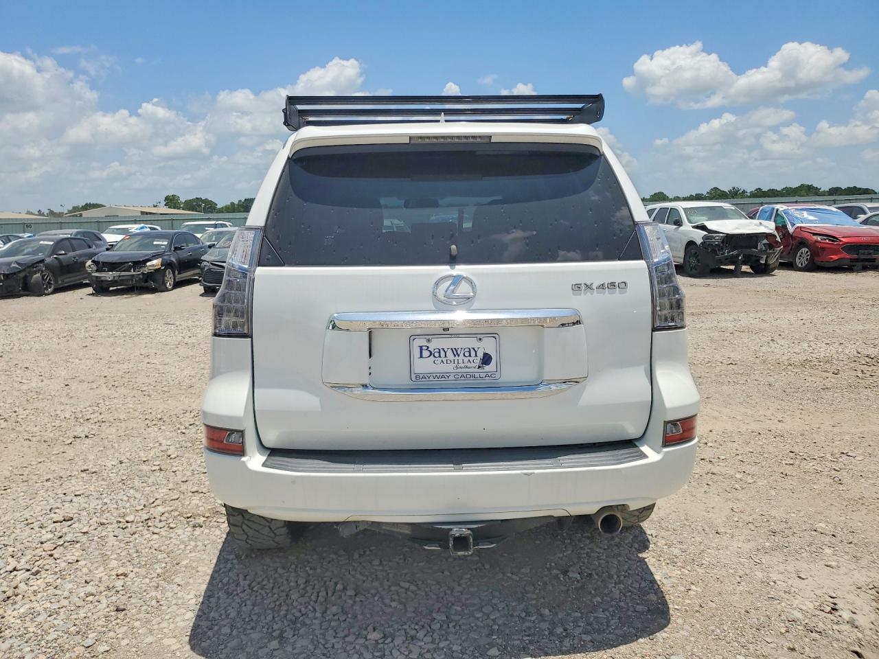 2014 Lexus Gx 460 White vin: JTJBM7FX4E5070537