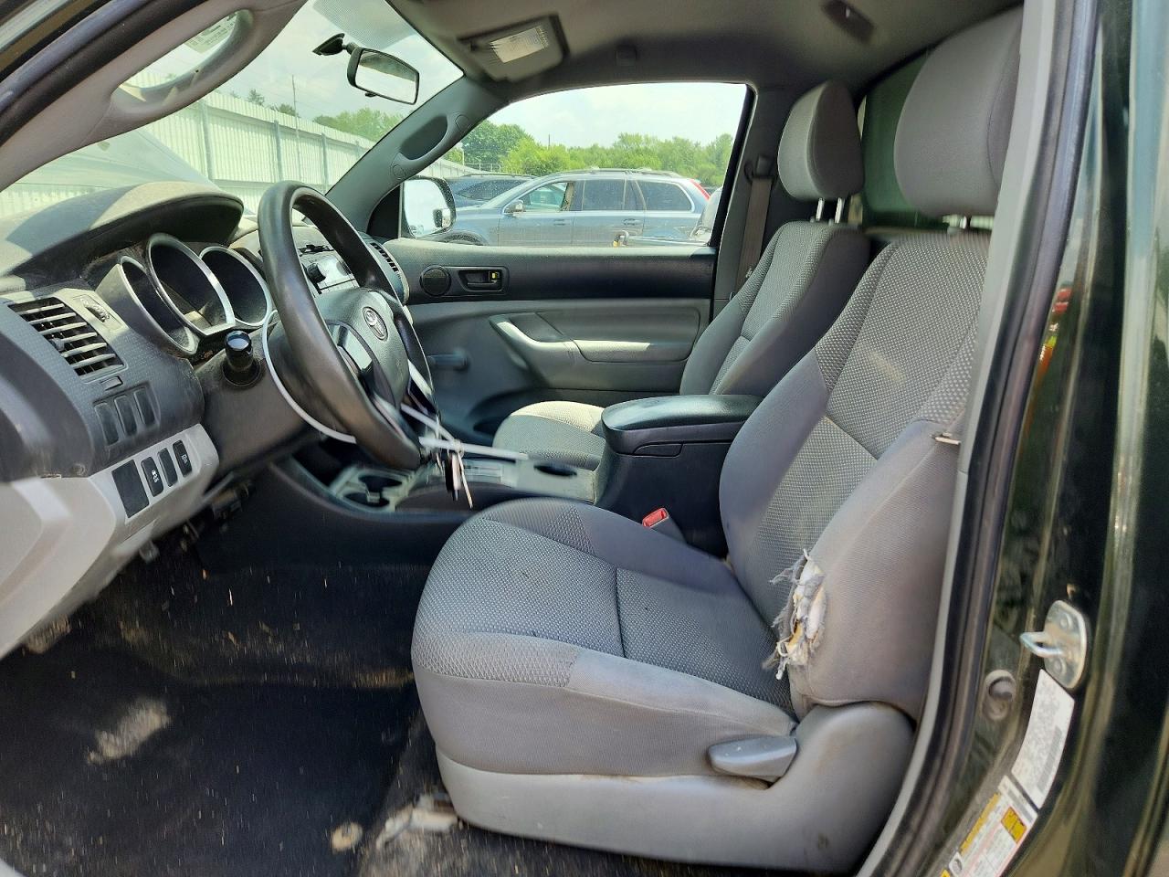 2012 Toyota Tacoma Base Green vin: 5TFPX4EN8CX011541