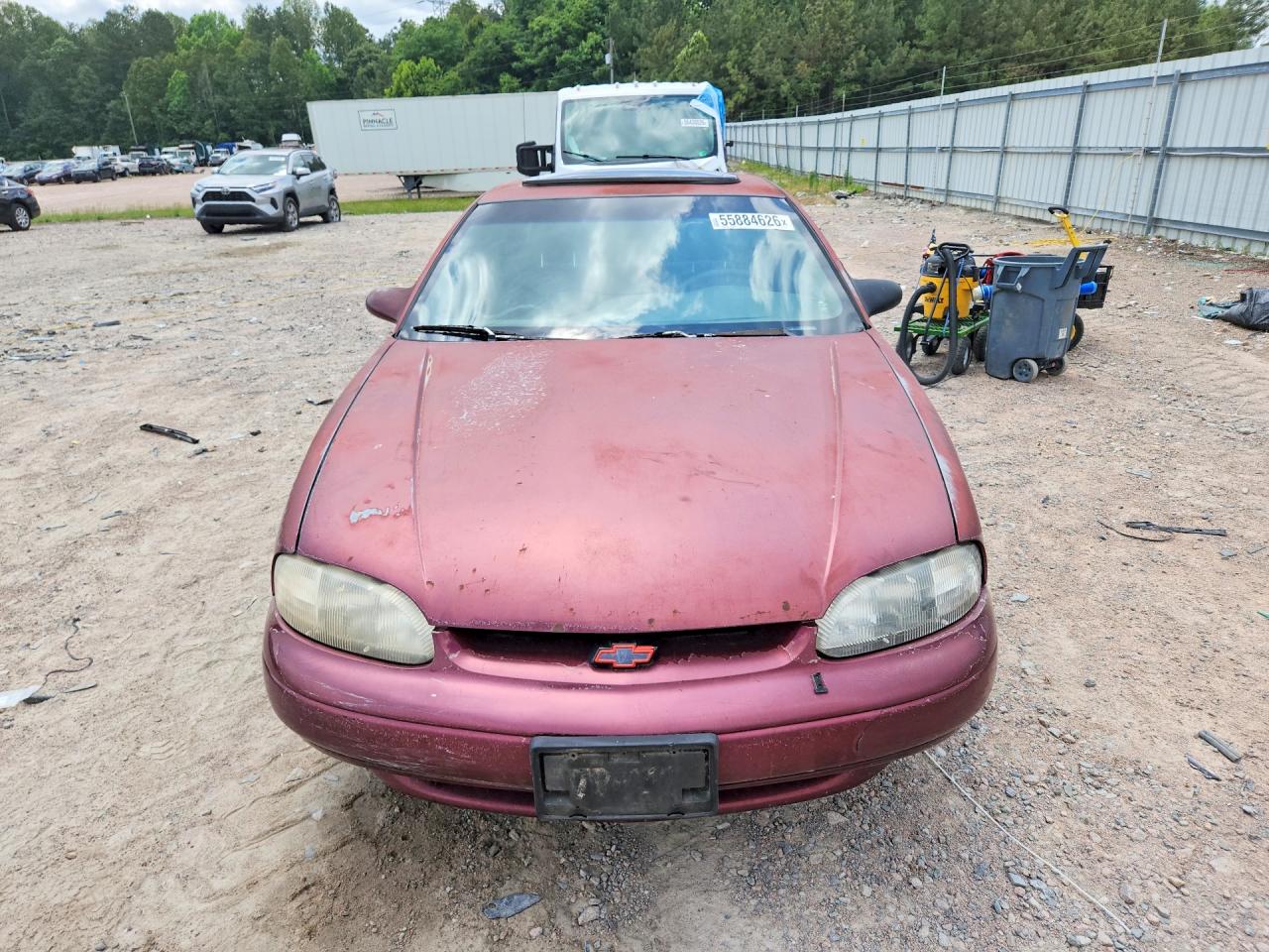 1996 Chevrolet Monte Carlo Z34 Burgundy vin: 2G1WX12X4T9256831