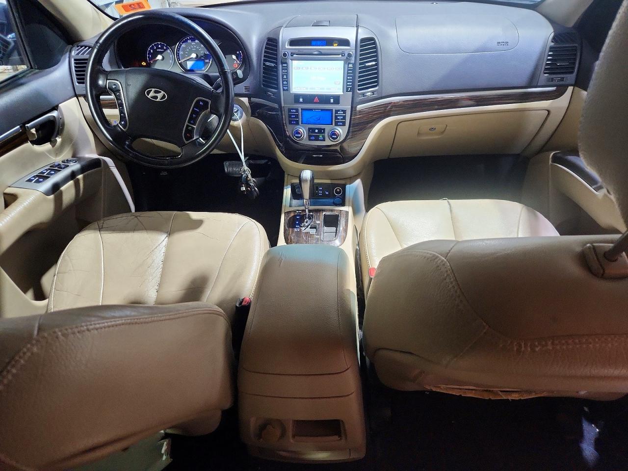 2010 Hyundai Santa Fe Limited Blue vin: 5NMSKDAG1AH339082