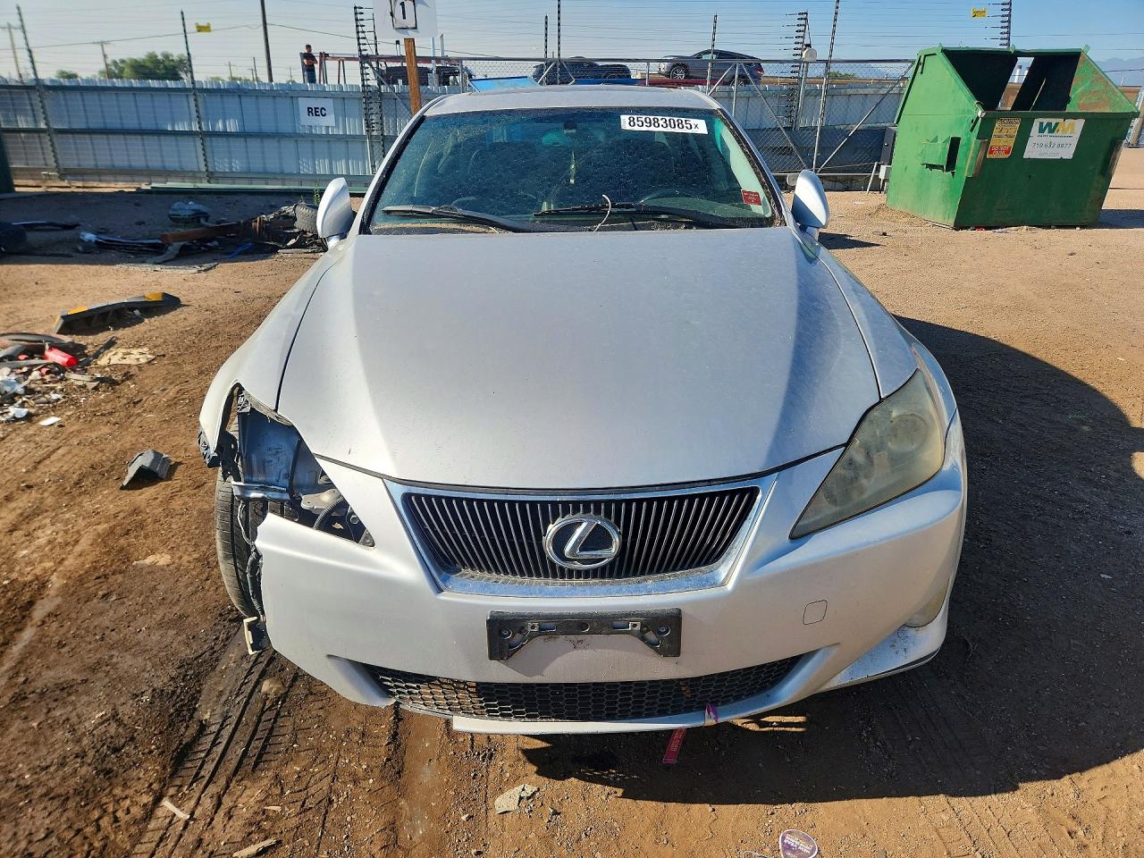 2007 Lexus Is 250 Серебряный vin: JTHCK262872012471