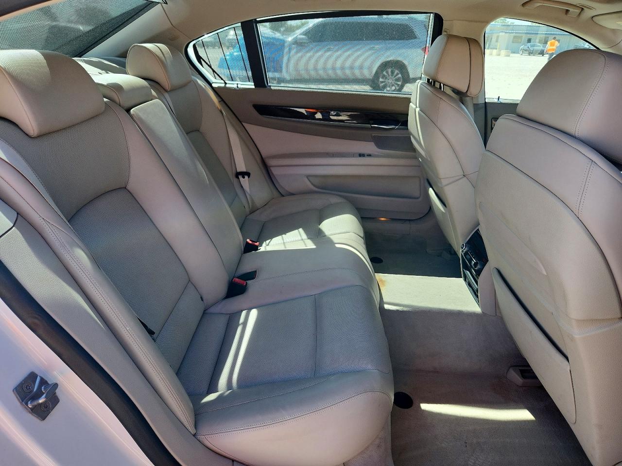 2012 Bmw 750 Li White vin: WBAKB8C58CC964497