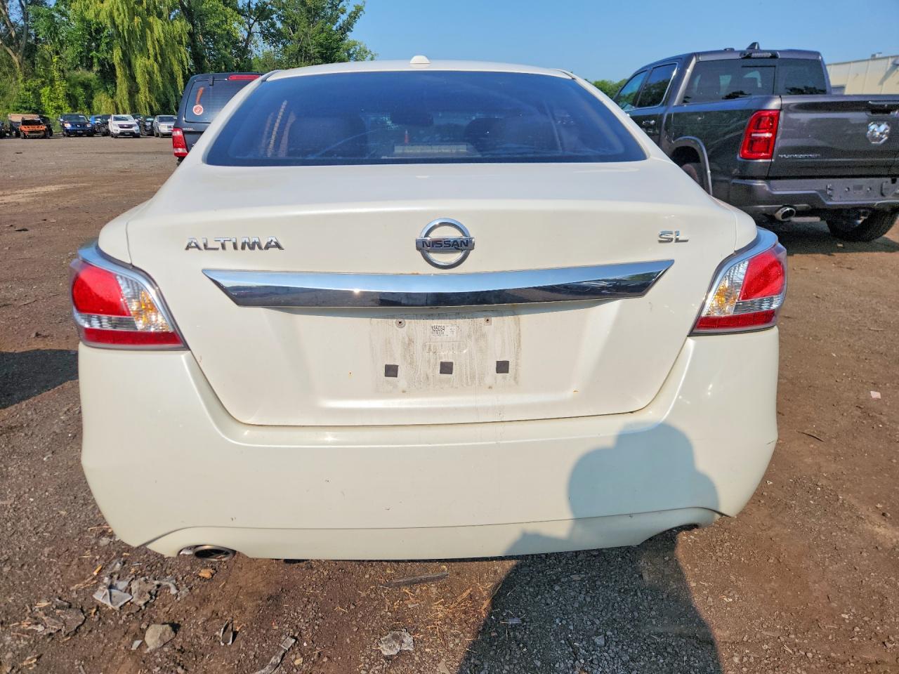 2015 Nissan Altima 2.5 Sl White vin: 1N4AL3APXFC109796