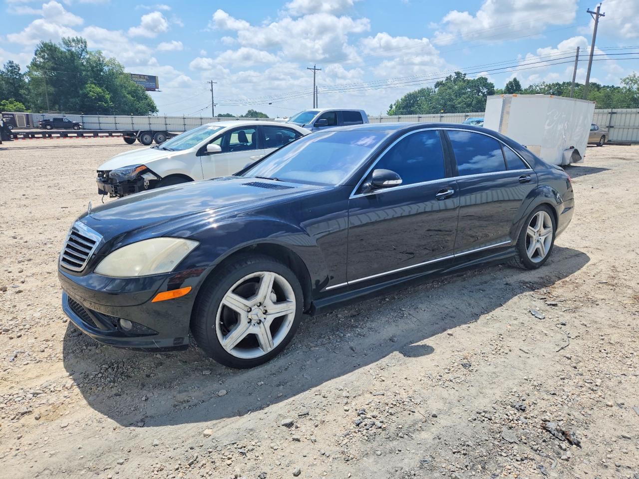 2008 Mercedes-benz S 550 Black vin: WDDNG71X78A230815