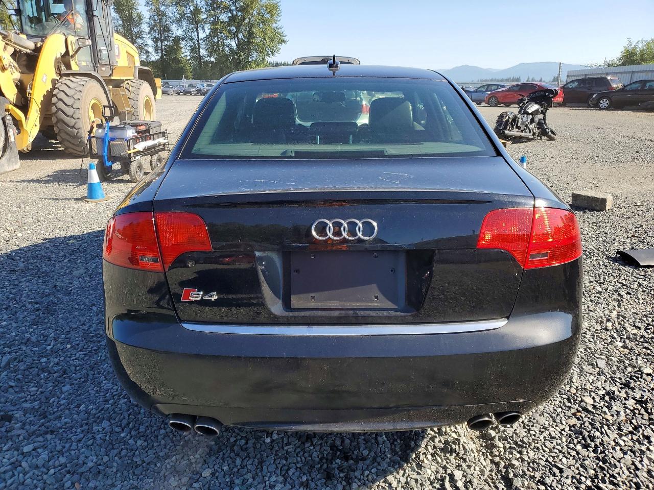 2006 Audi S4 Quattro Black vin: WAUGL78E86A285173