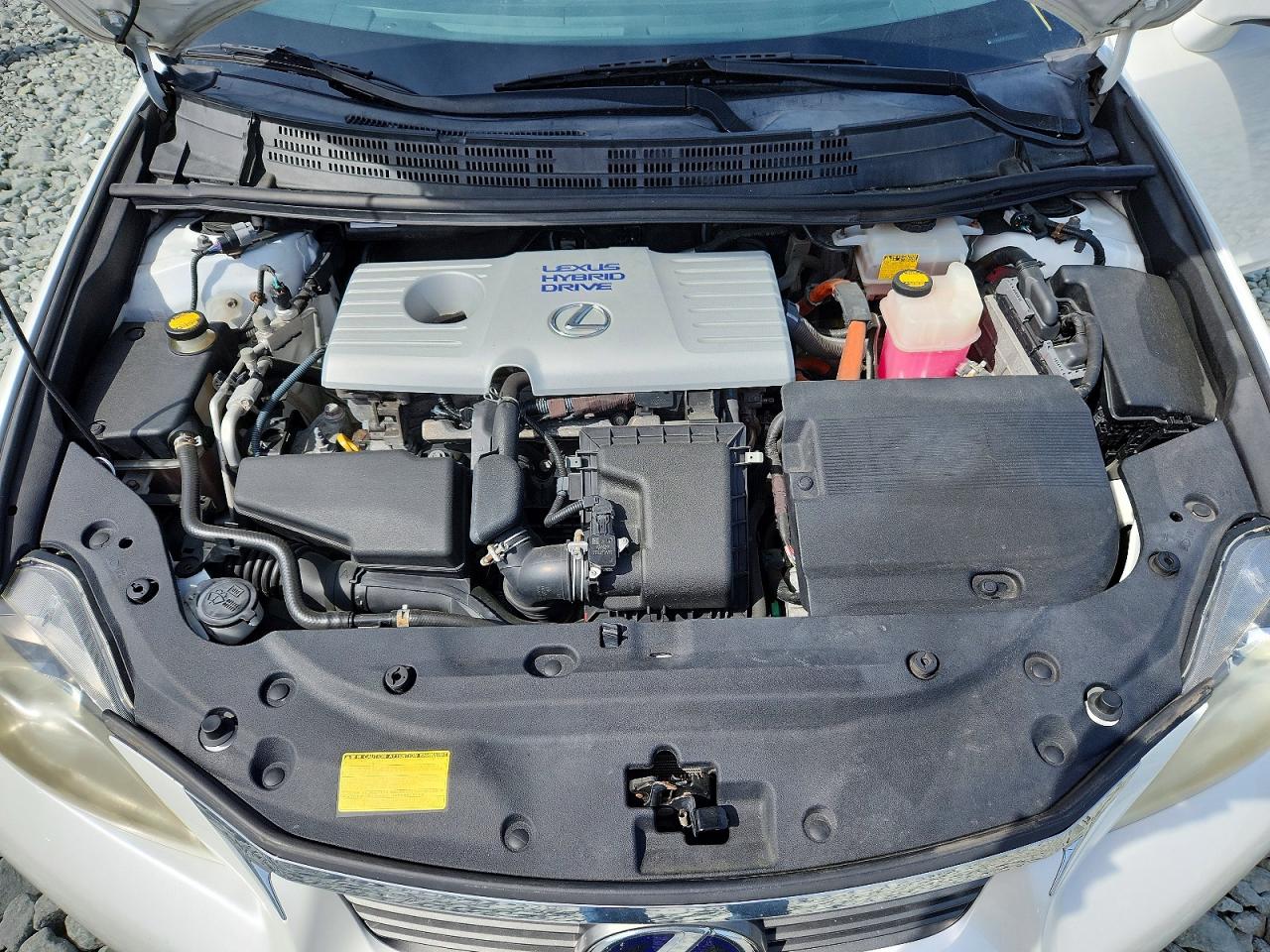 2012 Lexus Ct 200h Premium White vin: JTHKD5BH3C2120962