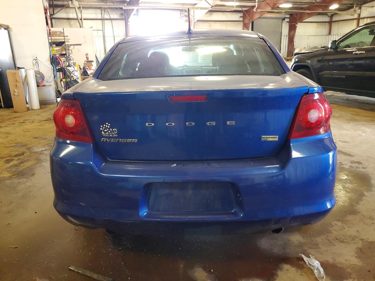 2012 Dodge Avenger Se Blue vin: 1C3CDZAG8CN269800