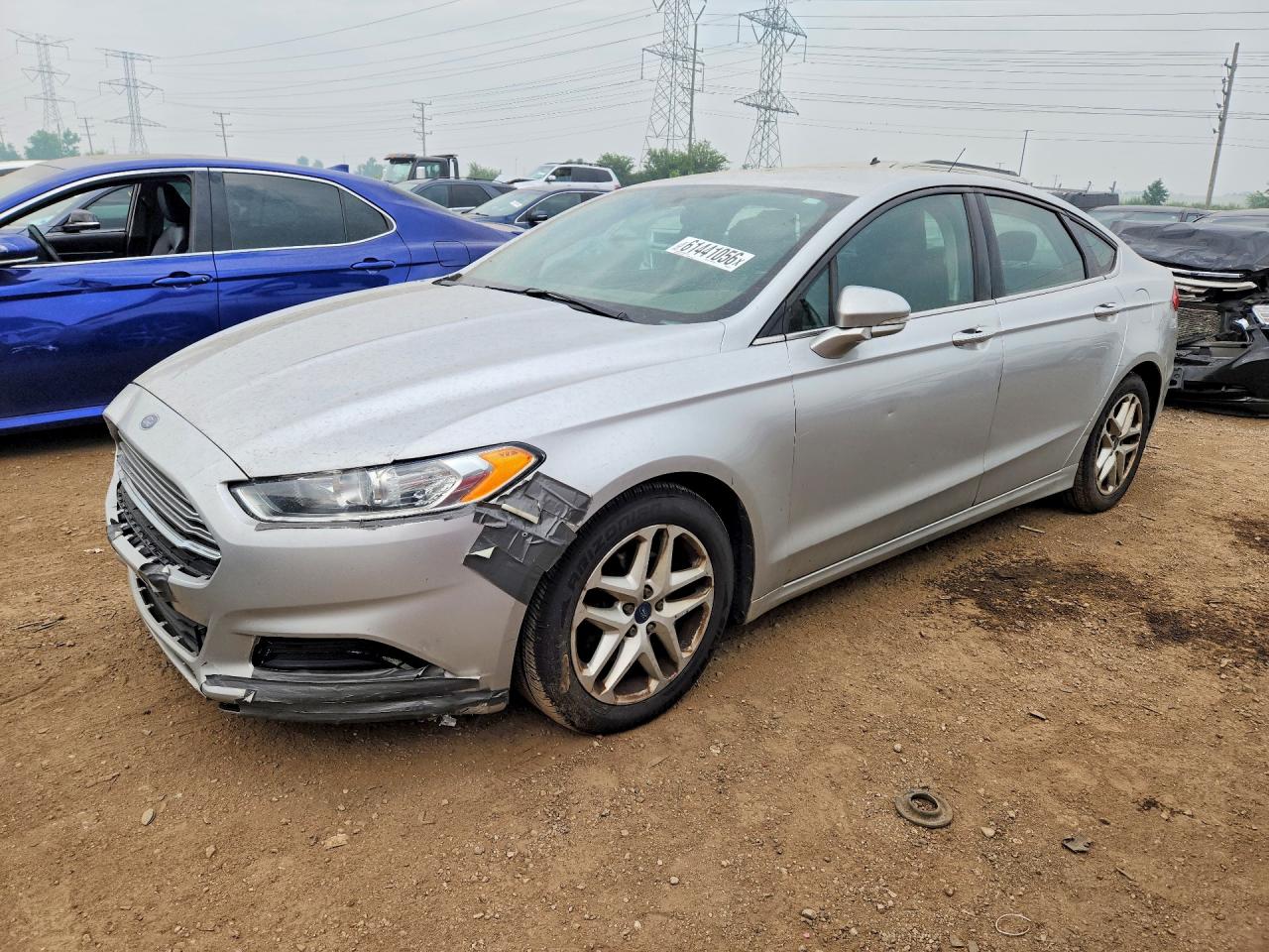 2015 Ford Fusion Se Серебряный vin: 1FA6P0H74F5102734