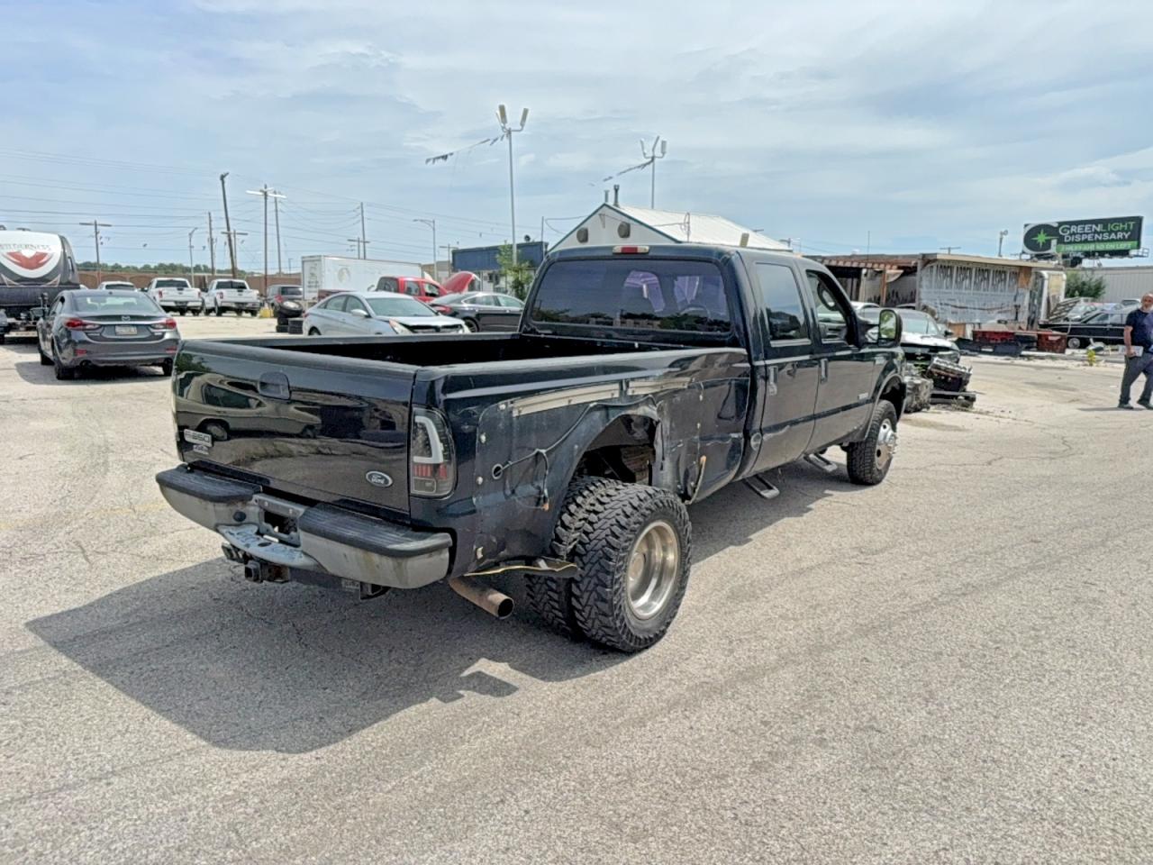 2006 Ford F350 Super Duty Black vin: 1FTWW33P86EA38834