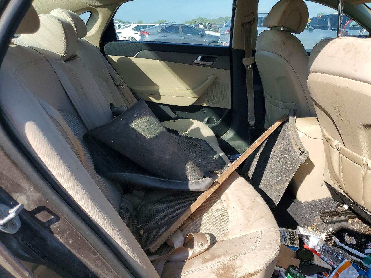 2015 Hyundai Sonata Se Коричневый vin: 5NPE24AF0FH067395