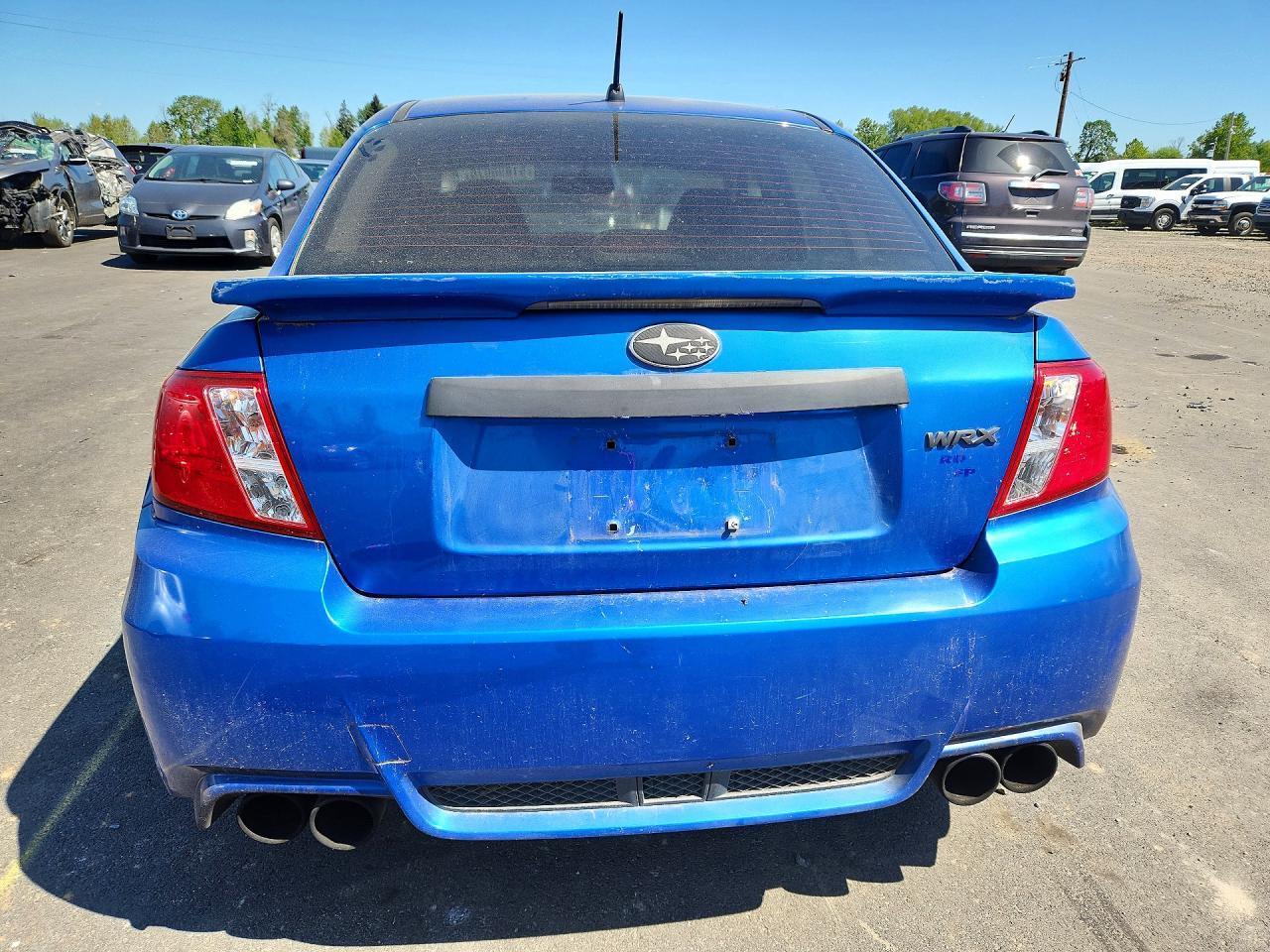 2011 Subaru Impreza Wrx Синий vin: JF1GV7E67BG514479