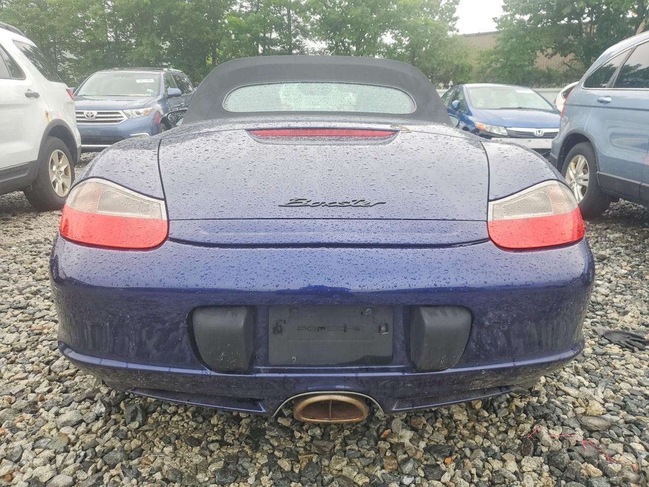 2004 Porsche Boxster Blue vin: WP0CA29854S620657
