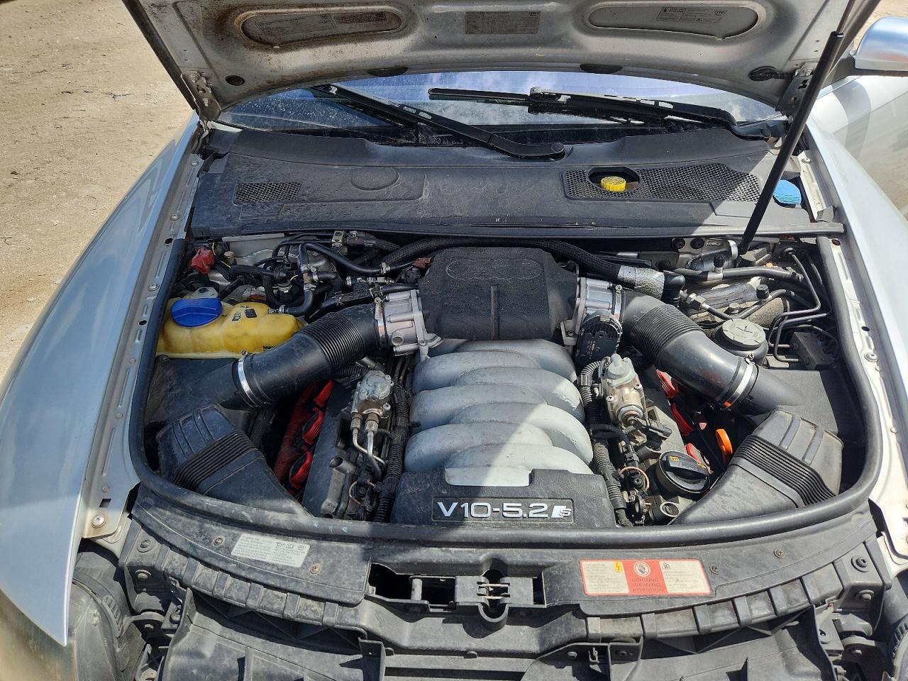 2007 Audi S6 Quattro Серебряный vin: WAUGN94F07N036008