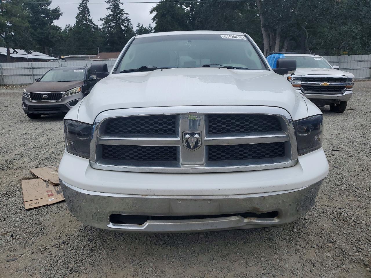 2012 Dodge Ram 1500 Slt White vin: 1C6RD7GP2CS227164