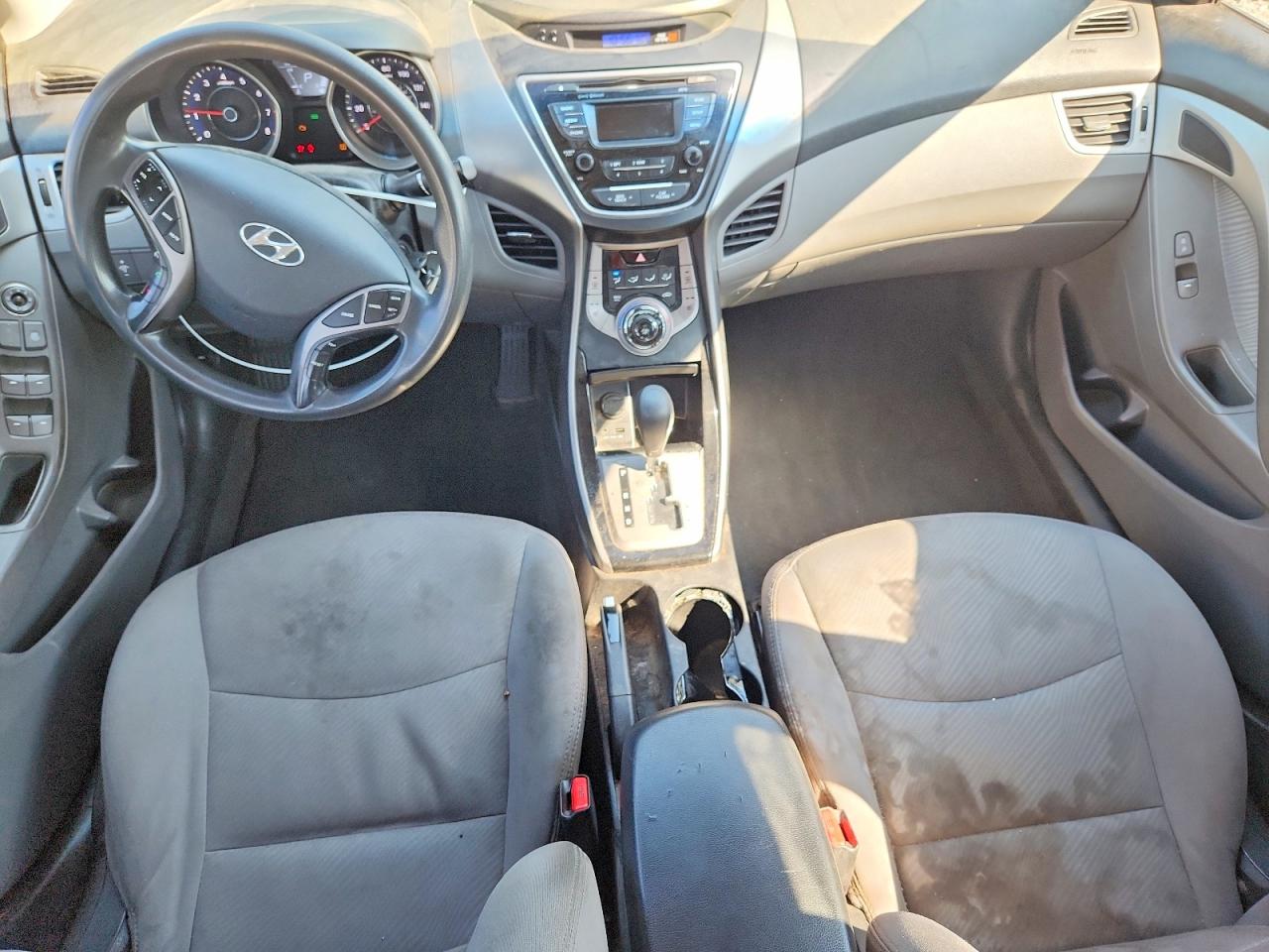 2013 Hyundai Elantra Gls Blue vin: 5NPDH4AE6DH433875