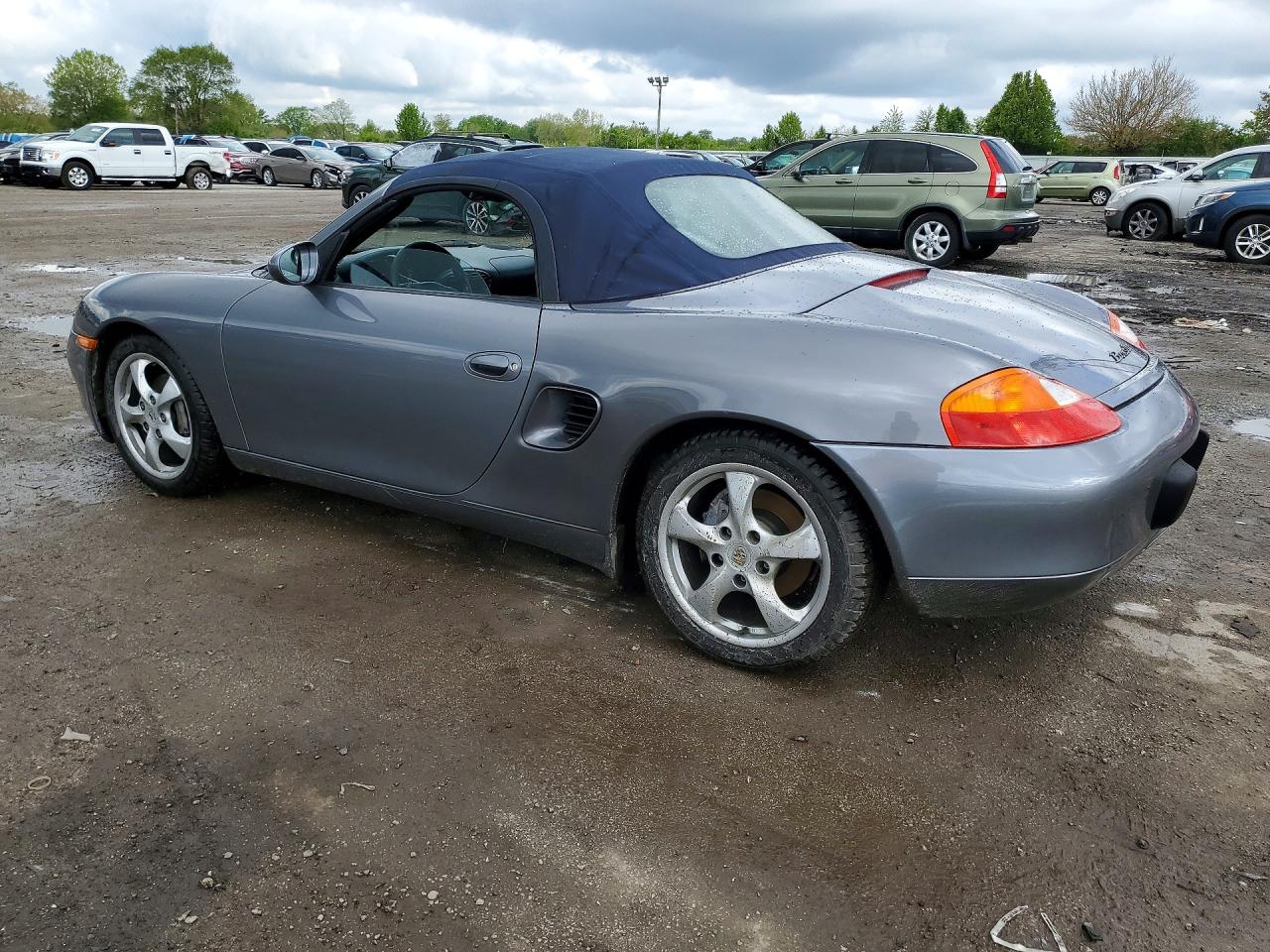 2001 Porsche Boxster Серебряный vin: WP0CA29891U626333