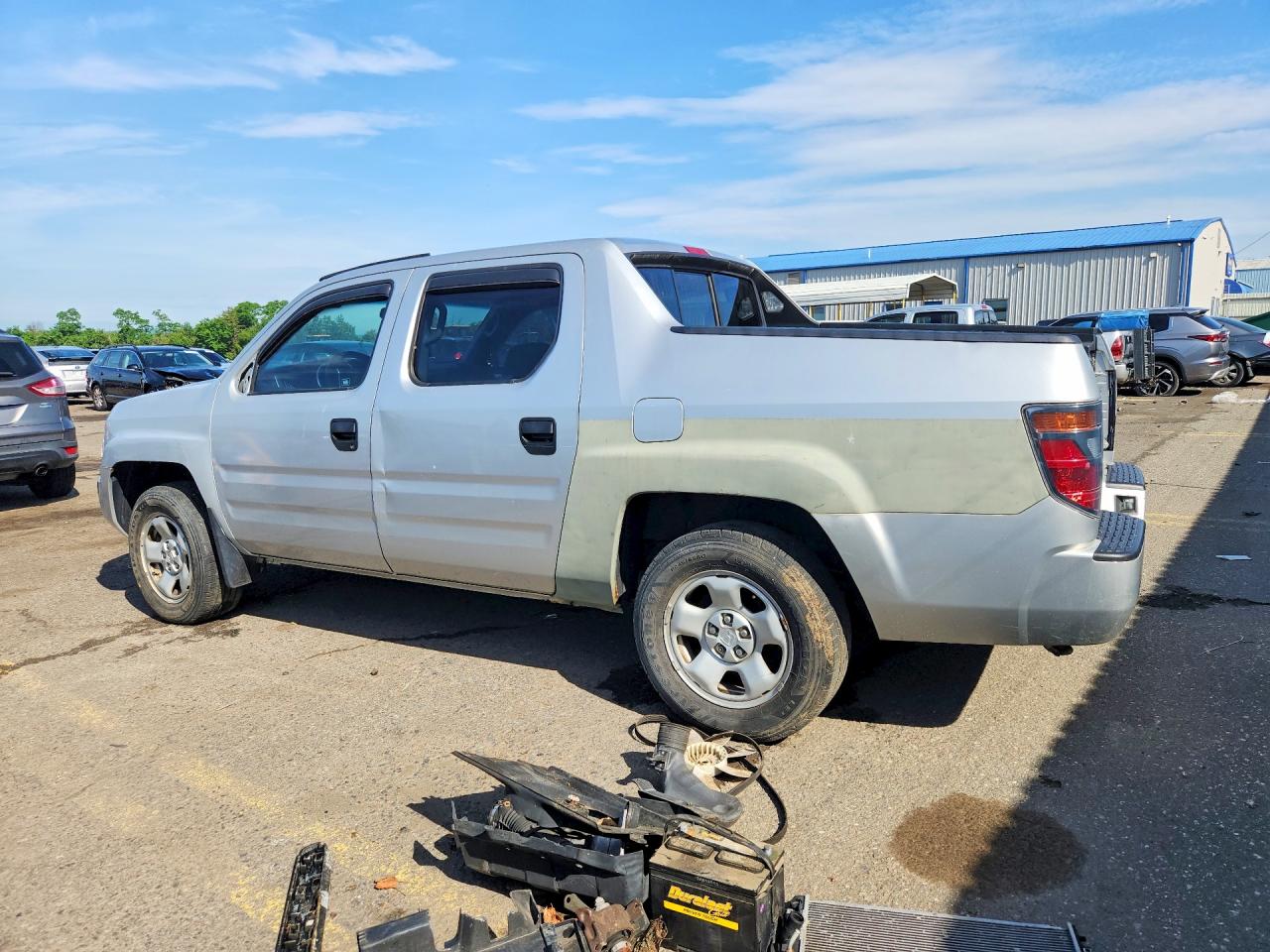 2008 Honda Ridgeline Rt Silver vin: 2HJYK16208H522299
