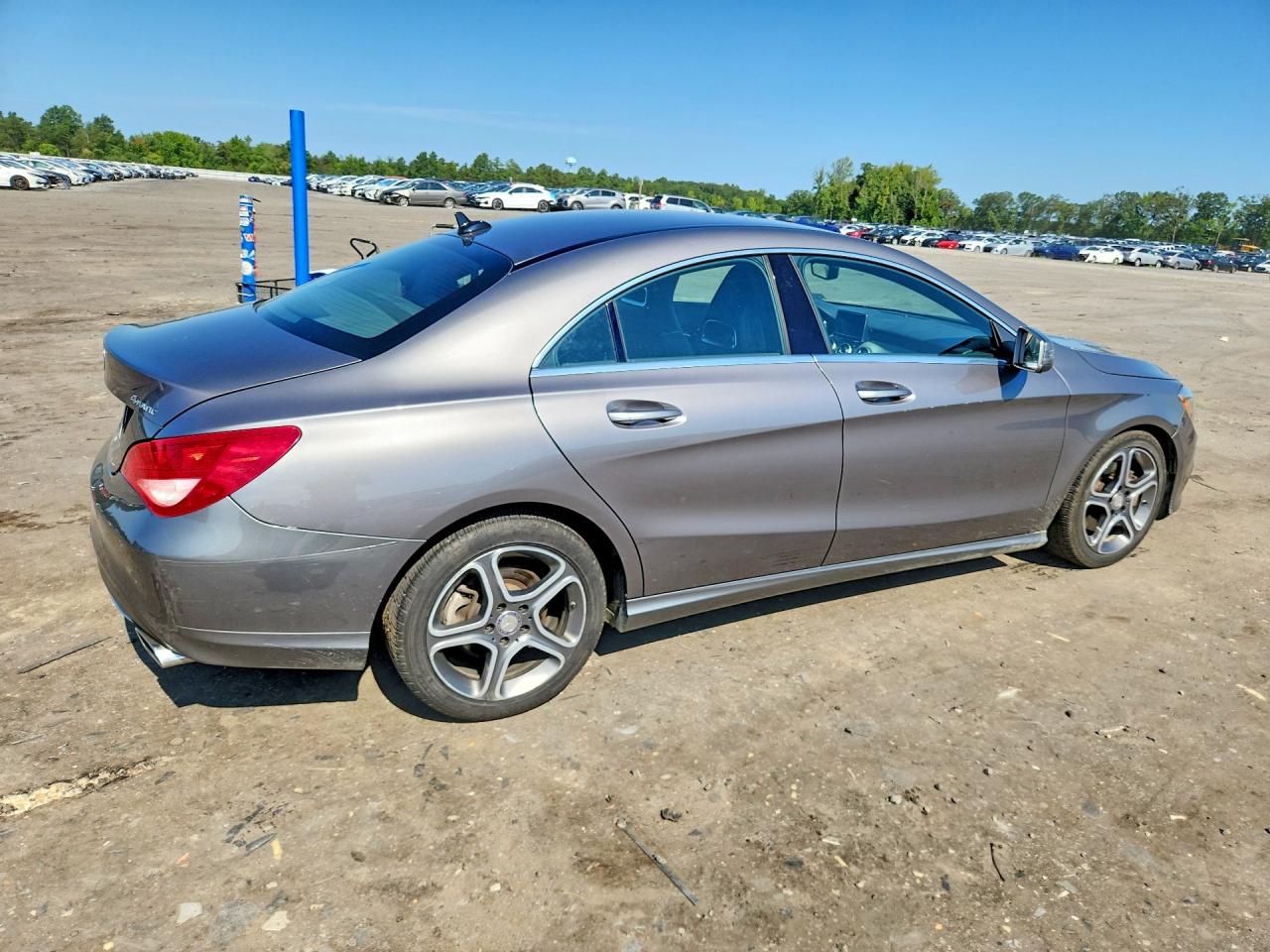 2014 Mercedes-benz Cla 250 4matic Gray vin: WDDSJ4GB1EN117221
