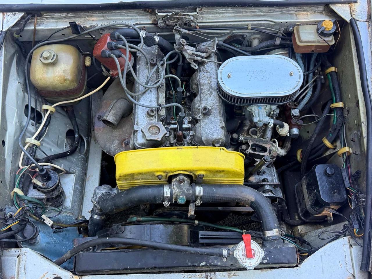 1980 Fiat 124 Spider Серебряный vin: 124CS20160757