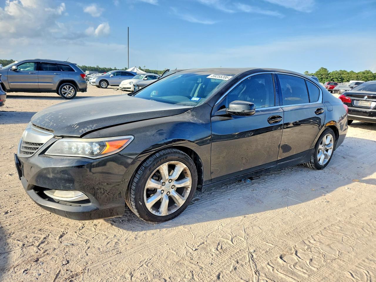 2014 Acura Rlx Black vin: JH4KC1F31EC002822