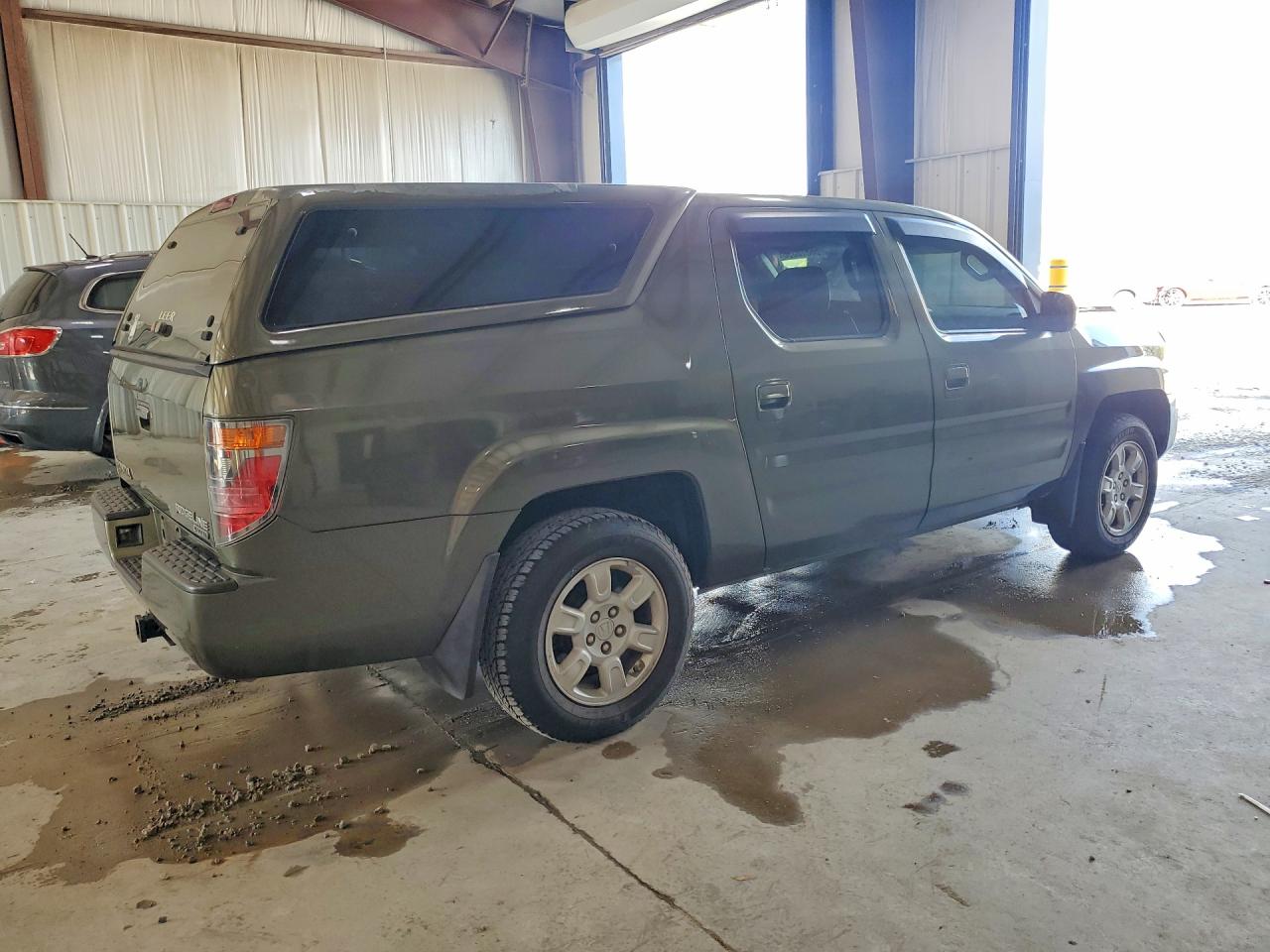 2006 Honda Ridgeline Rtl Green vin: 2HJYK16586H500266