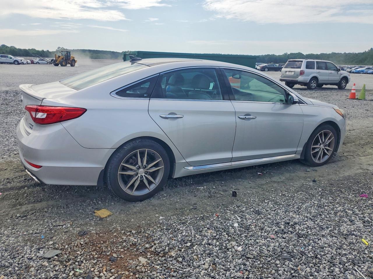 2015 Hyundai Sonata Limited 2.0t Серебряный vin: 5NPE34ABXFH116645
