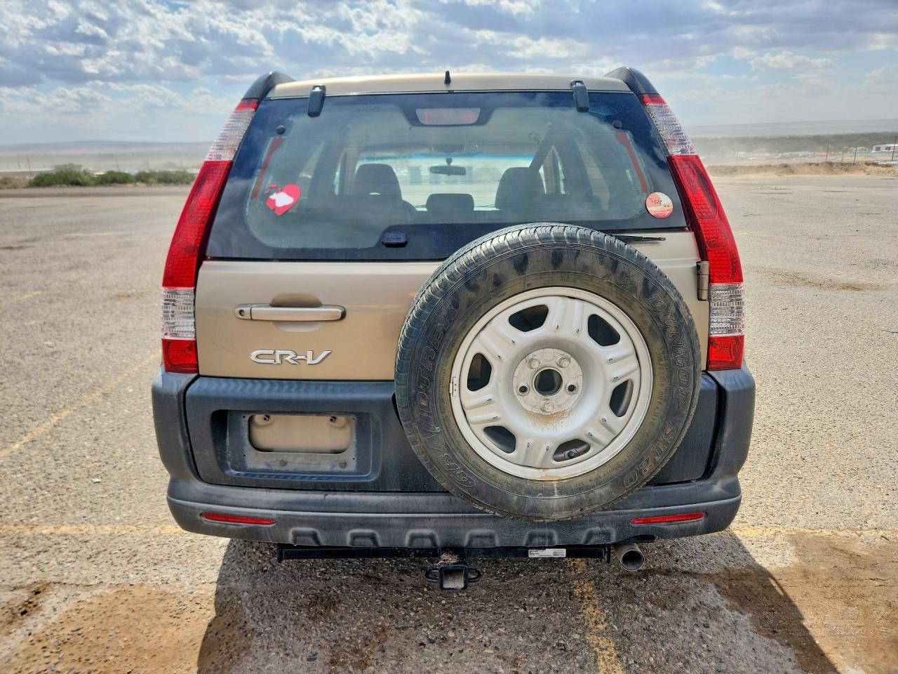 2005 Honda Cr-v Lx Tan vin: JHLRD68575C003890