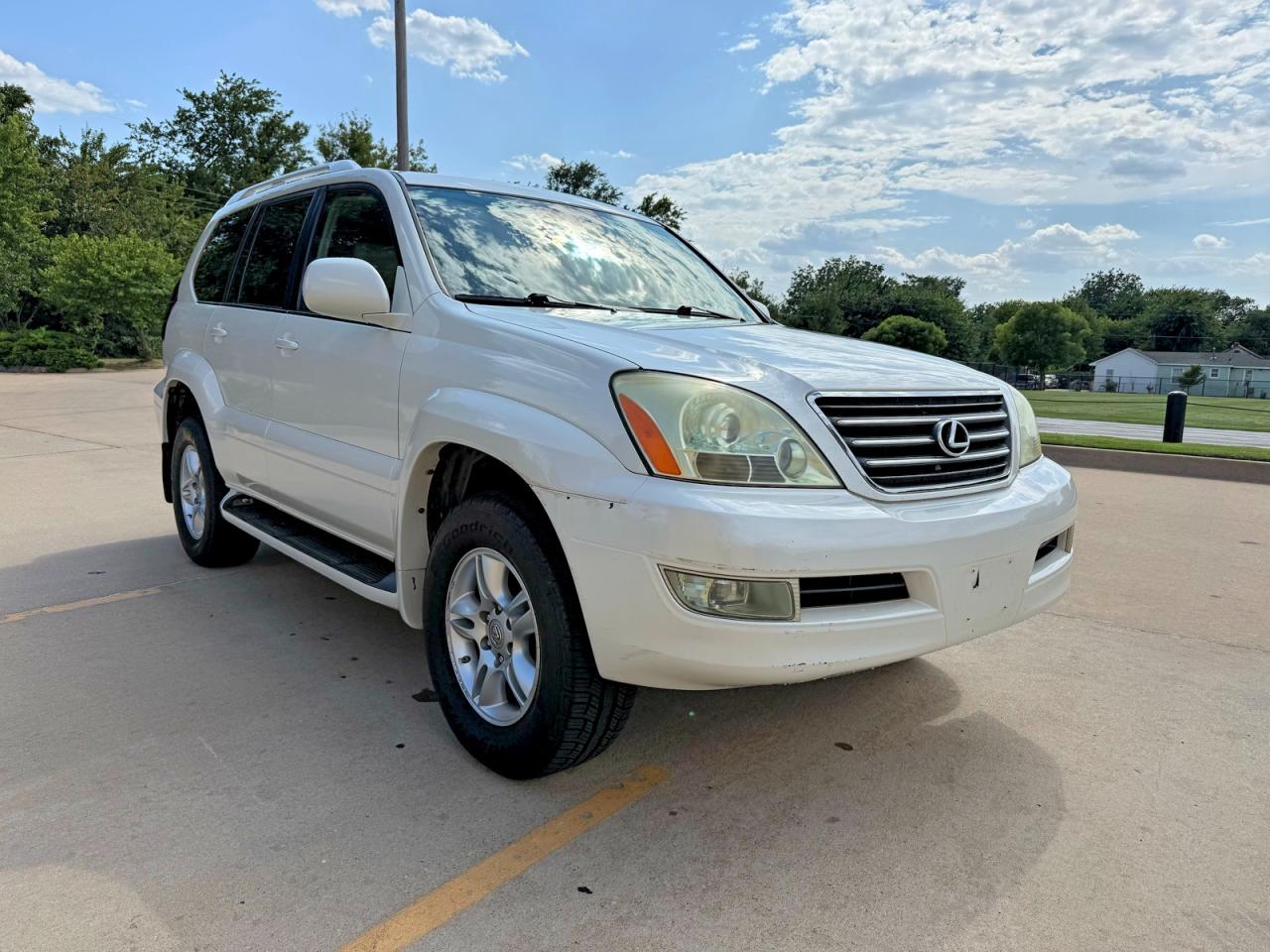 2006 Lexus Gx 470 White vin: JTJBT20X260118615