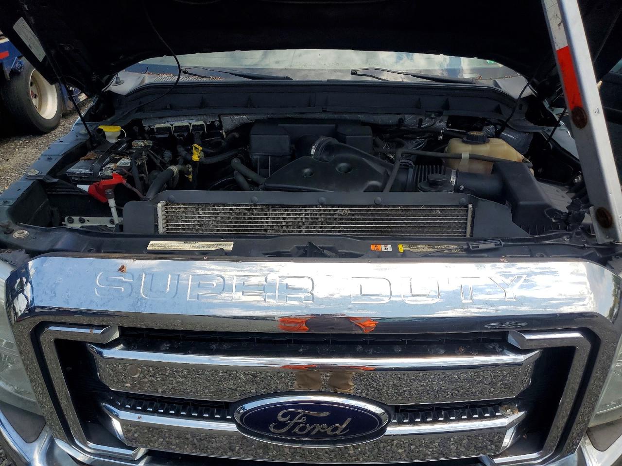 2012 Ford F250 Super Duty Green vin: 1FT7X2A6XCEA95845