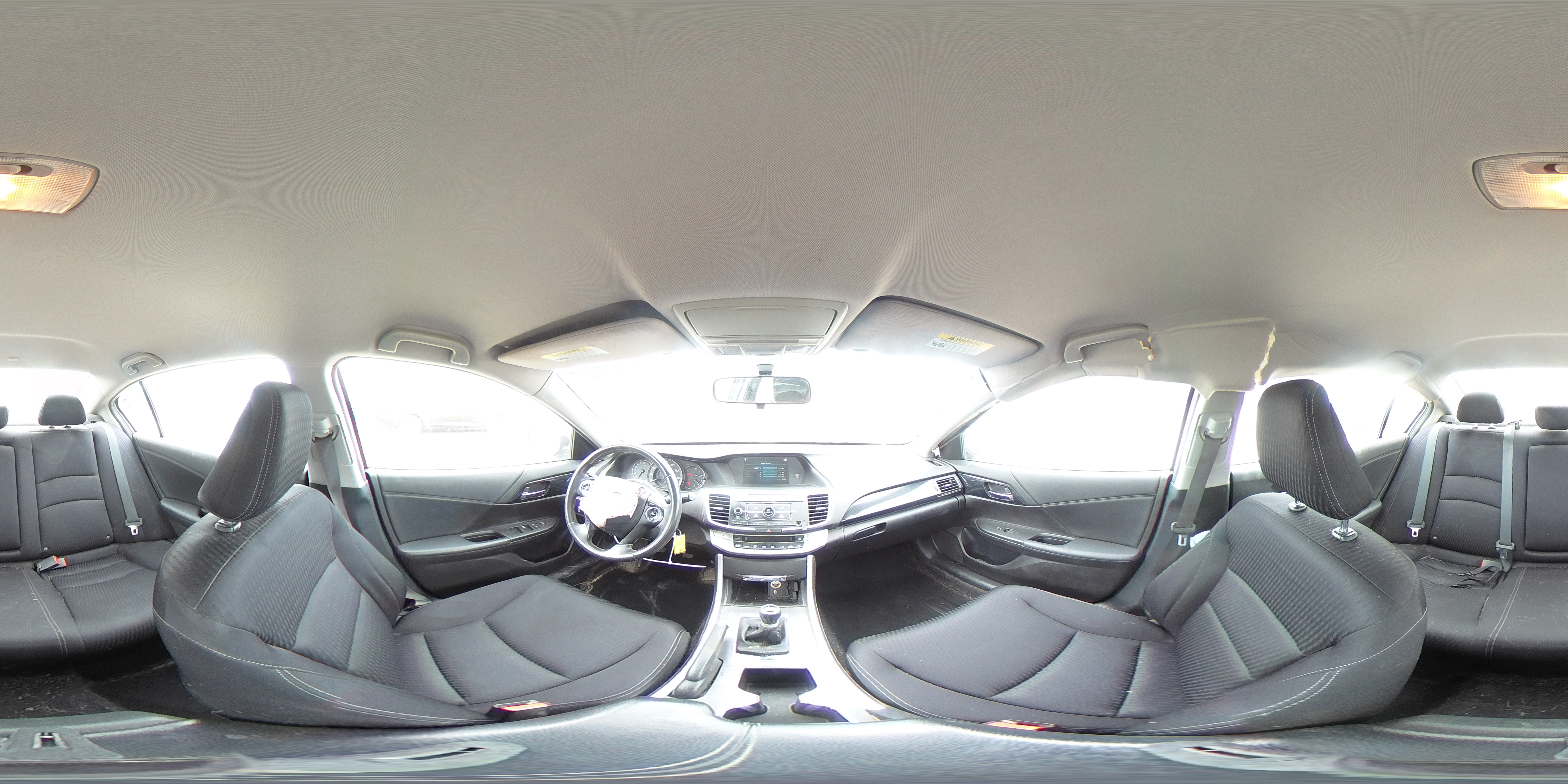 2014 Honda Accord Sport Серый vin: 1HGCR2E51EA230359
