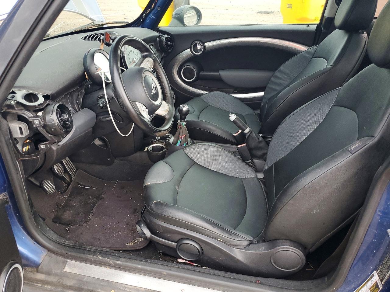 2009 Mini Cooper S Синий vin: WMWMF73589TT94596