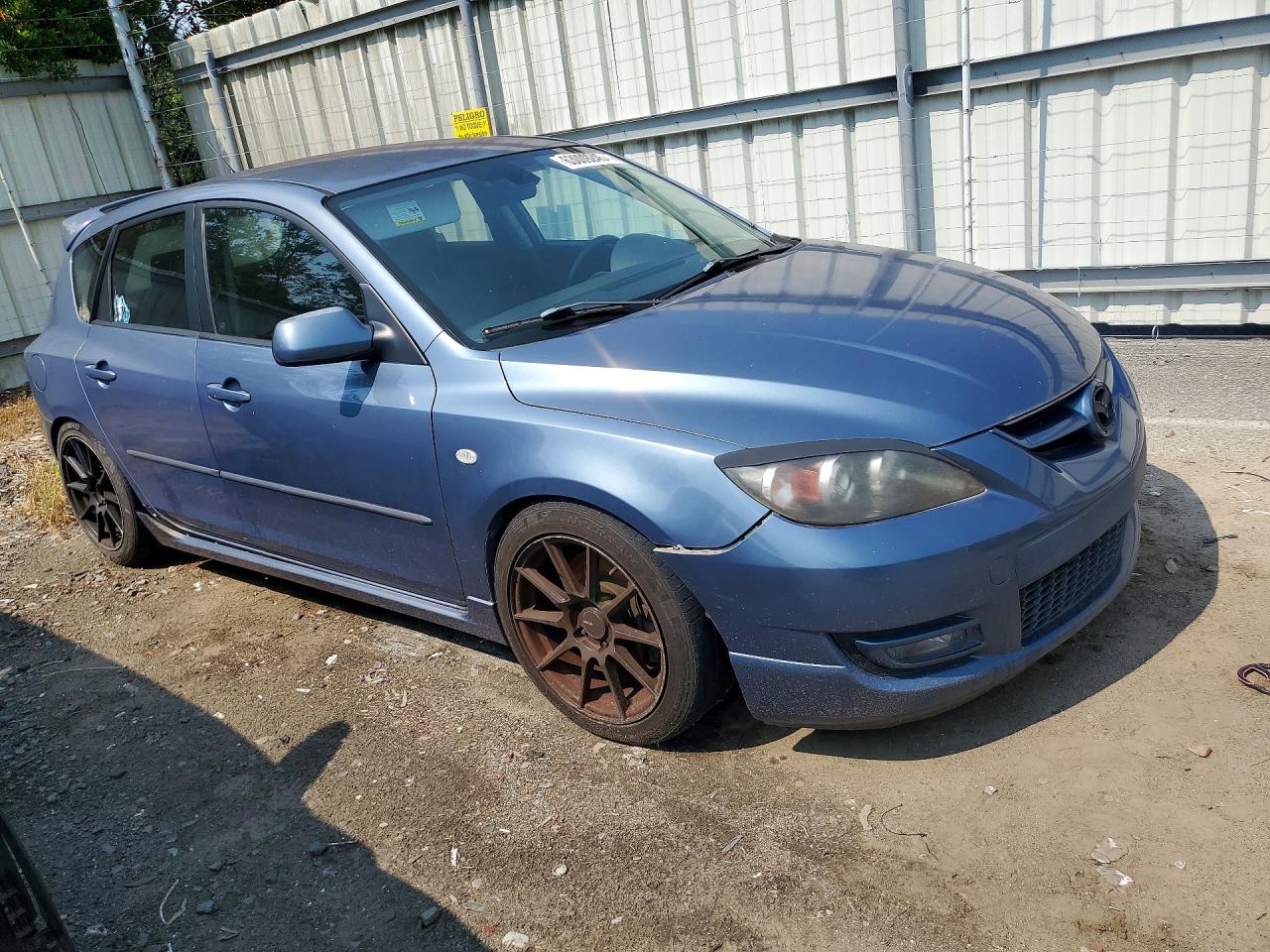 2008 Mazda Speed 3 Blue vin: JM1BK34L181831196